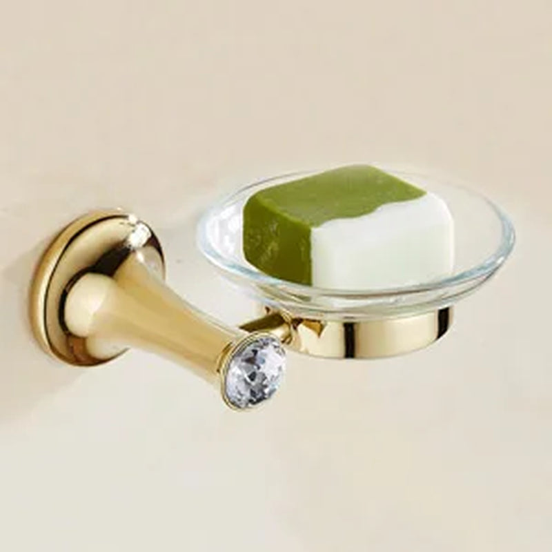 Stainless Steel Gold Plated Bathroom Hardware Set Towel Rack Toilet Paper Holder Towel Bar Hook Bathroom Accessories Set
