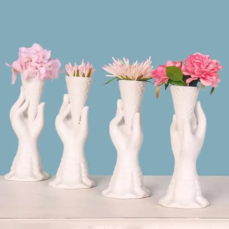 Ceramic Vase Home Decor Flower Pots Planter Banana Home Furnishing Kitchen Restaurant Decoration Vase Creative Home Decor Vase
