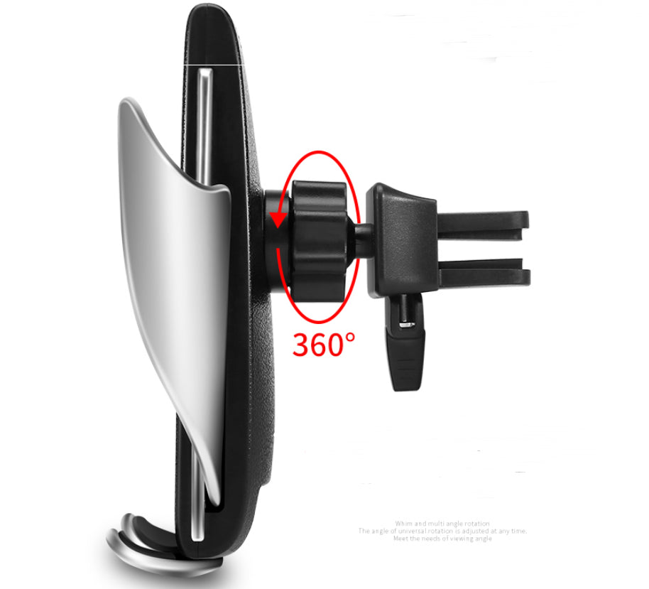 Car Wireless Charger 10W Induction Car Fast Wireless Charging with Car Phone Holder S5